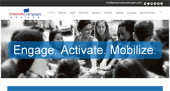 Desktop Screenshot of grassrootscampaigns.com